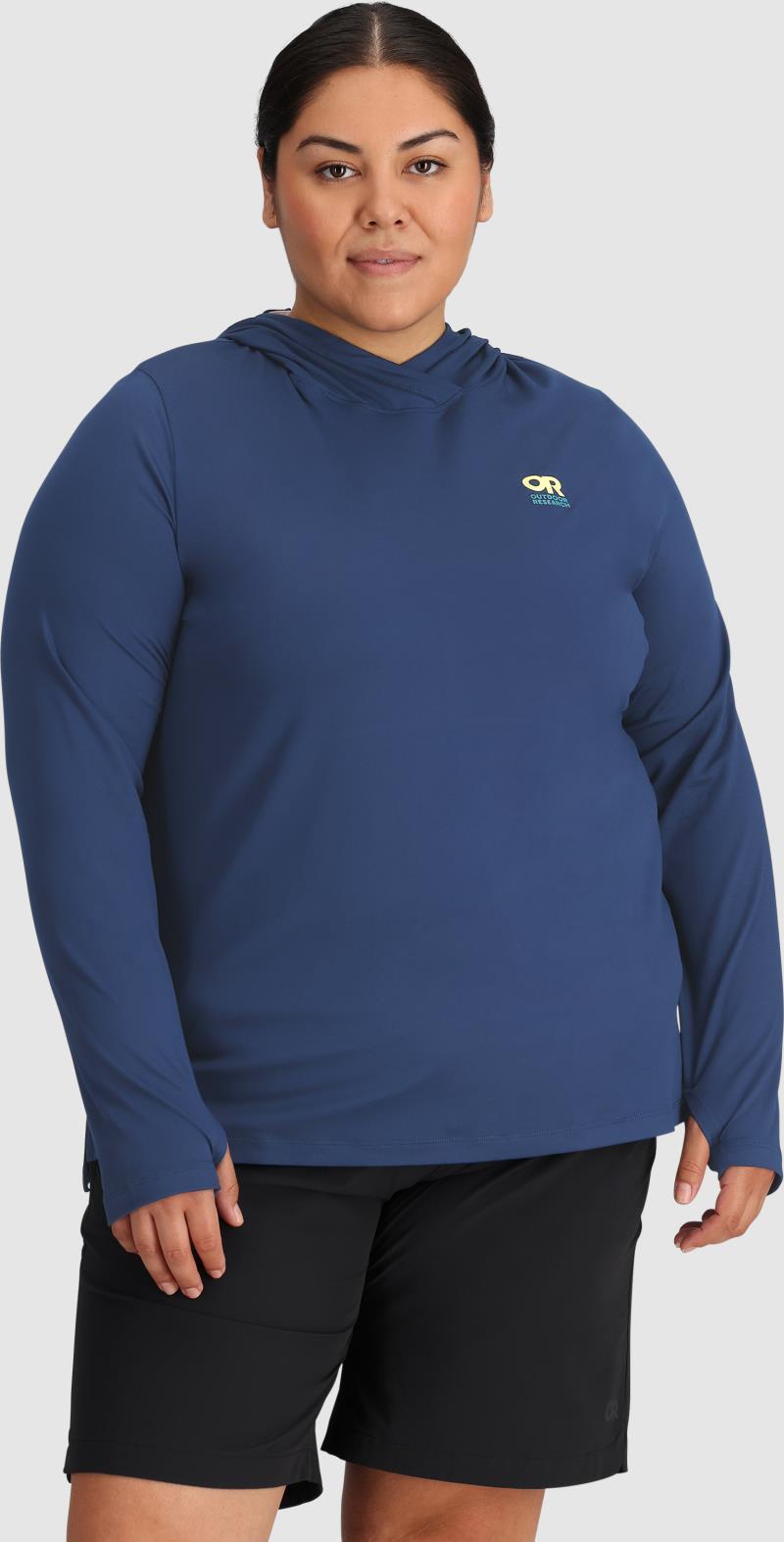 ActiveIce Spectrum Sun Hoodie, Plus - Womens - Cenote 5