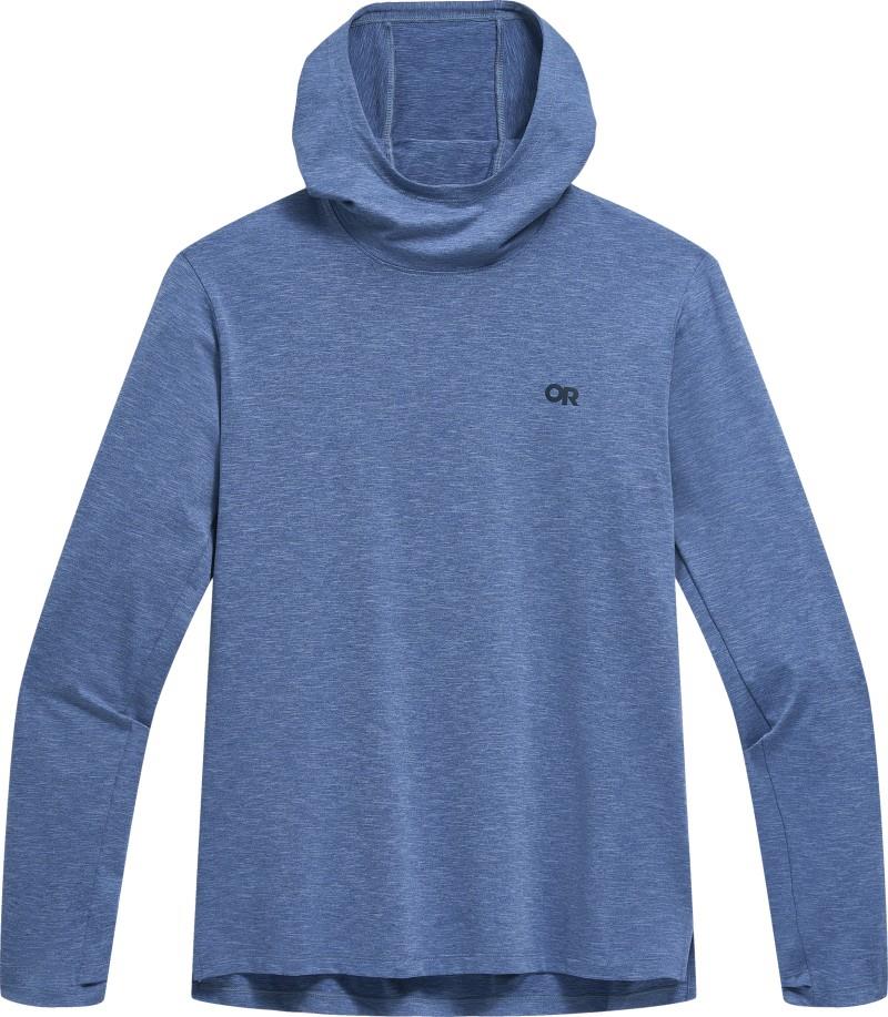 ActiveIce Spectrum Sun Hoodie - Mens - ascent blue heather 1