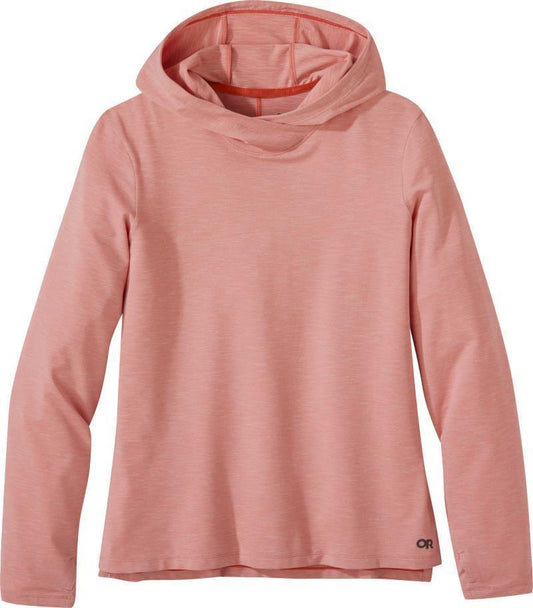 ActiveIce Spectrum Sun Hoodie - Womens - Guava Heather 1