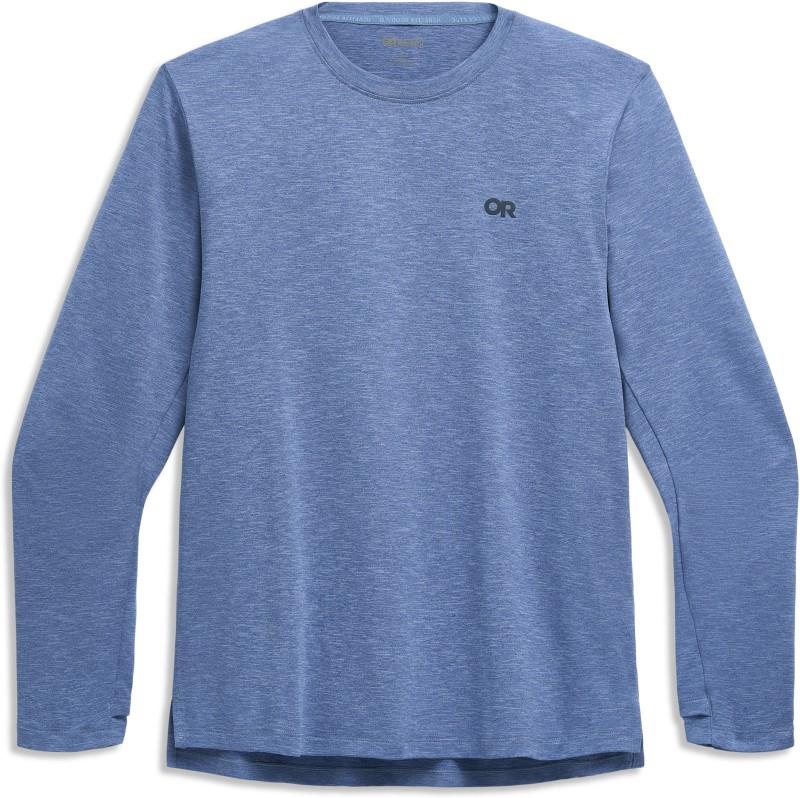 ActiveIce Spectrum Sun LS Tee - Mens - ascent blue heather 1