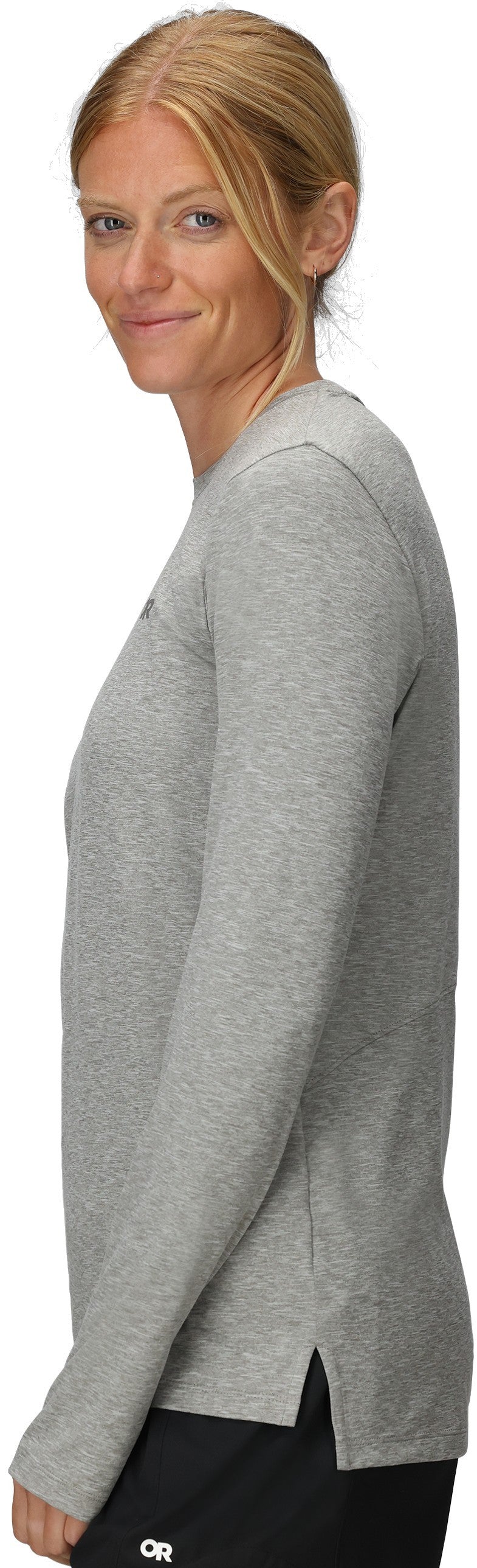 ActiveIce Spectrum Sun LS Tee - Womens - grey heather 1