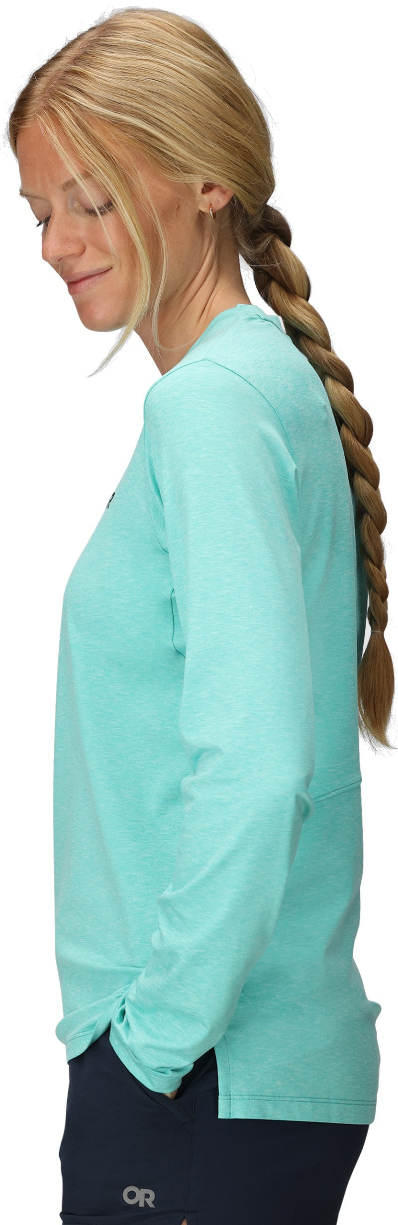 ActiveIce Spectrum Sun LS Tee - Womens - maldives heather 1