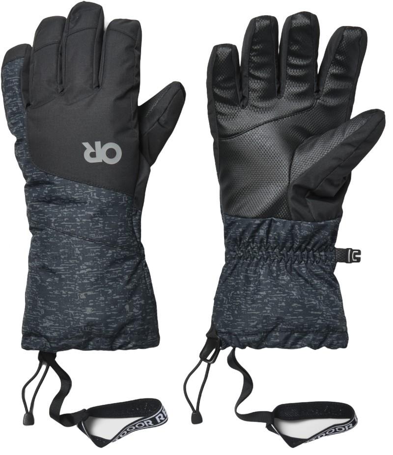 Adrenaline 3-in-1 Gloves - Mens - charcoal tamarack print 1
