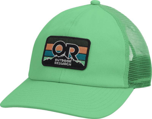 Advocate Stripe Trucker Cap - Kids - pear 1