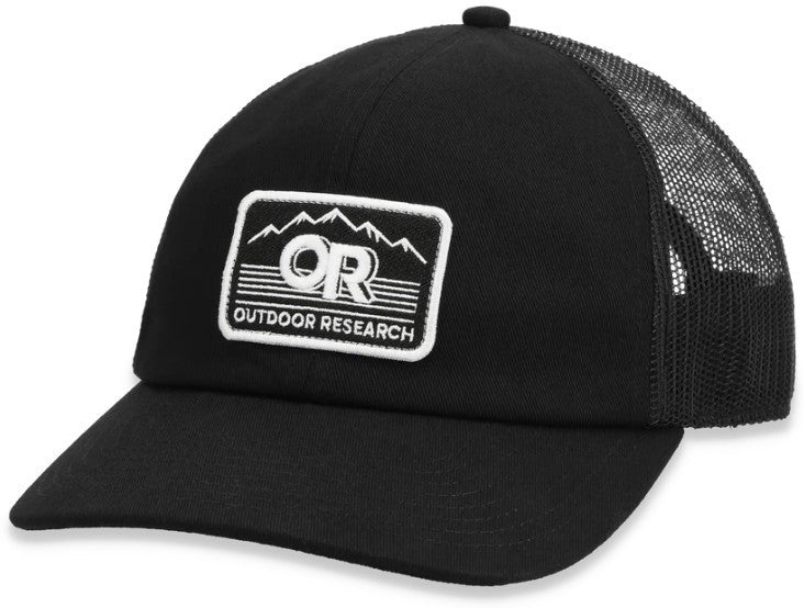 Advocate Trucker Lo Pro Cap - black / white 1