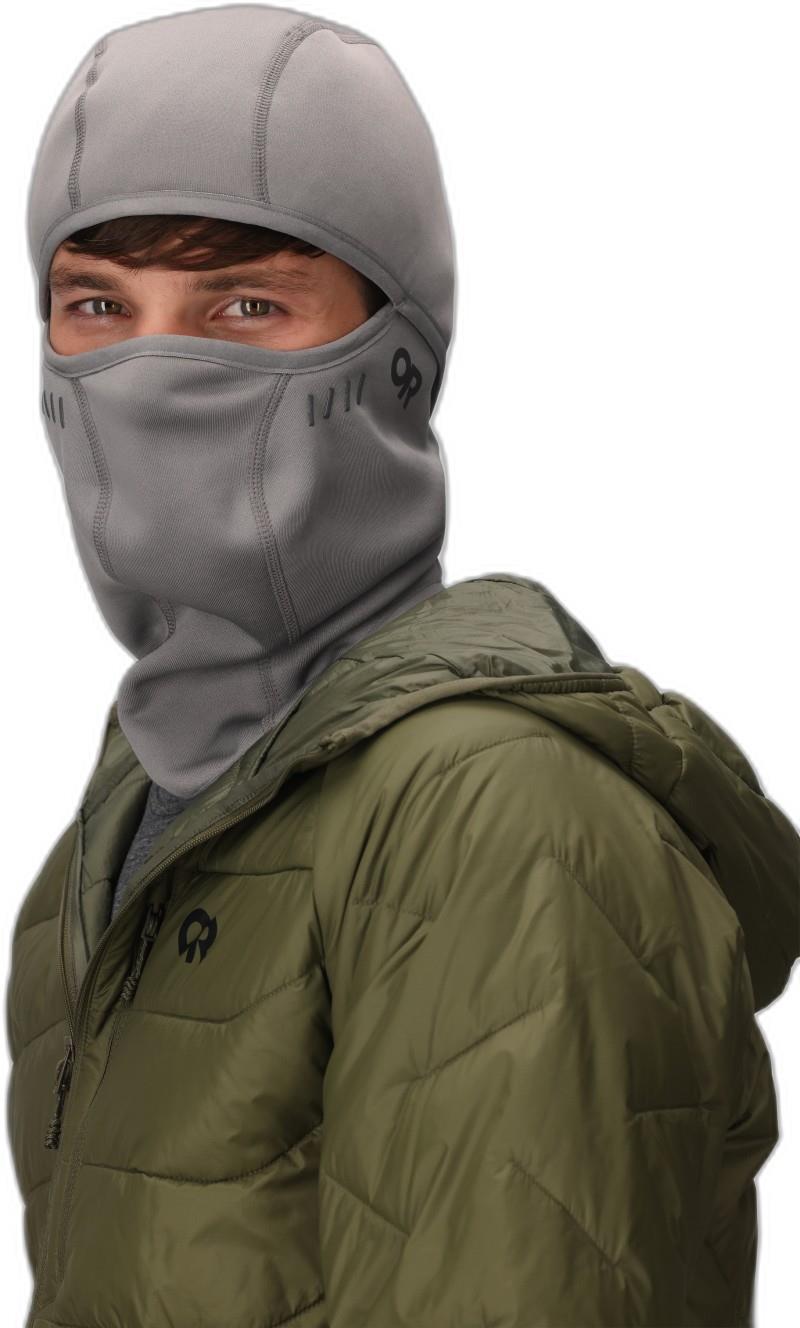 Alpine Fleece Balaclava - pewter 1