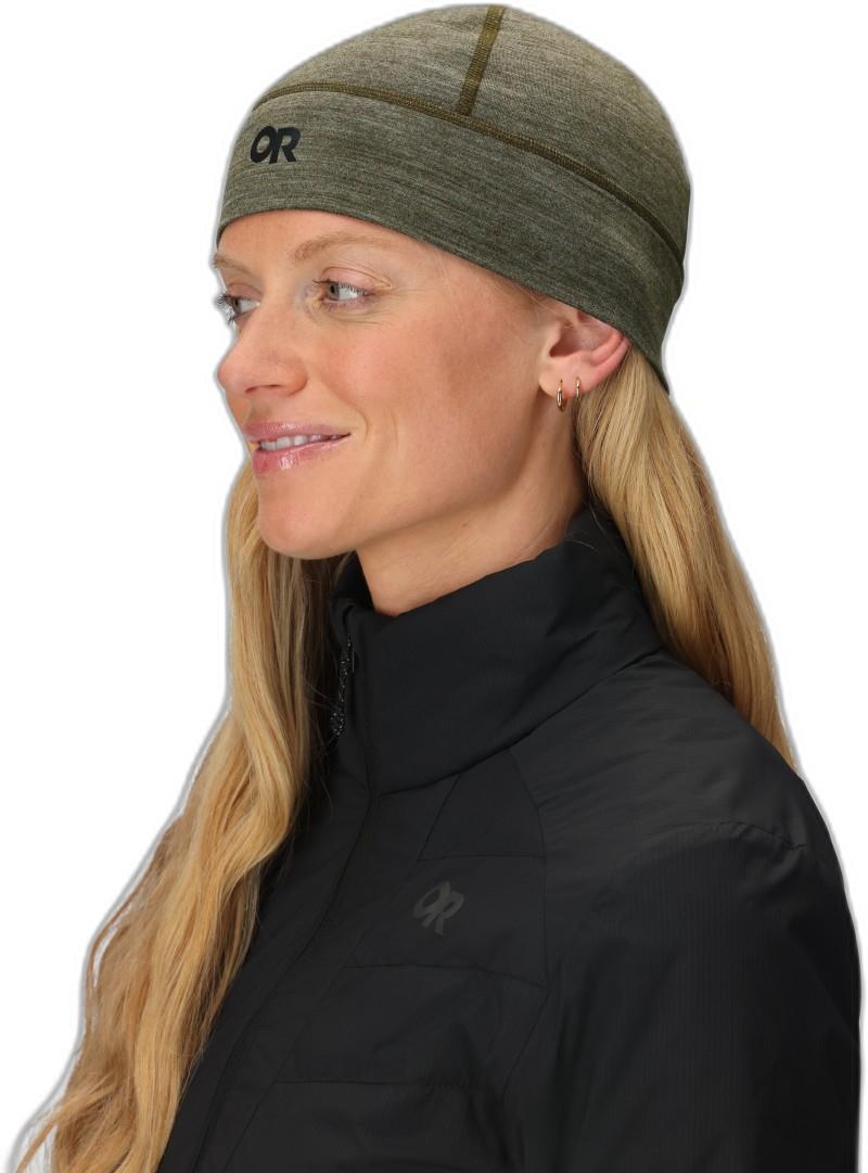 Alpine Onset Merino 150 Beanie - dark olive heather 1