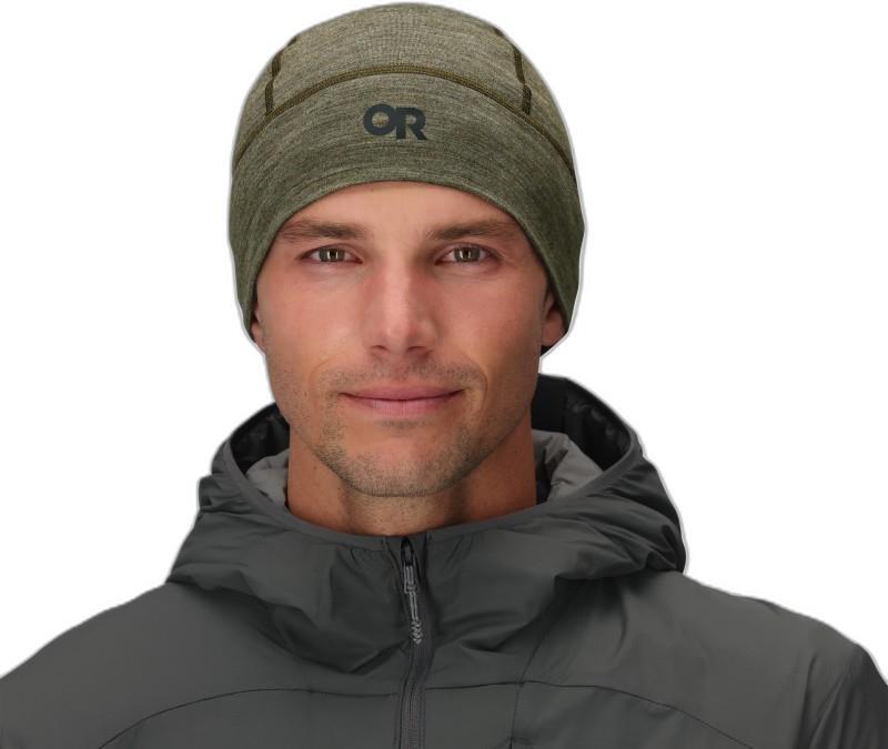 Alpine Onset Merino 150 Beanie - dark olive heather 1