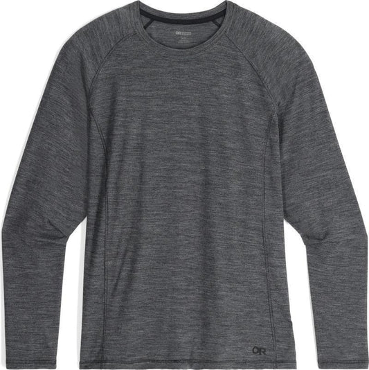 Alpine Onset Merino 150 Crew, Plus - Womens - Black Heather 1