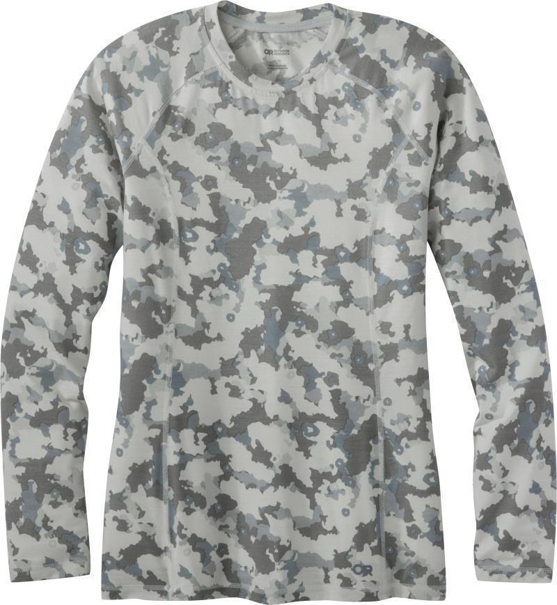 Alpine Onset Merino 150 Crew - Womens - Snow Camo 1