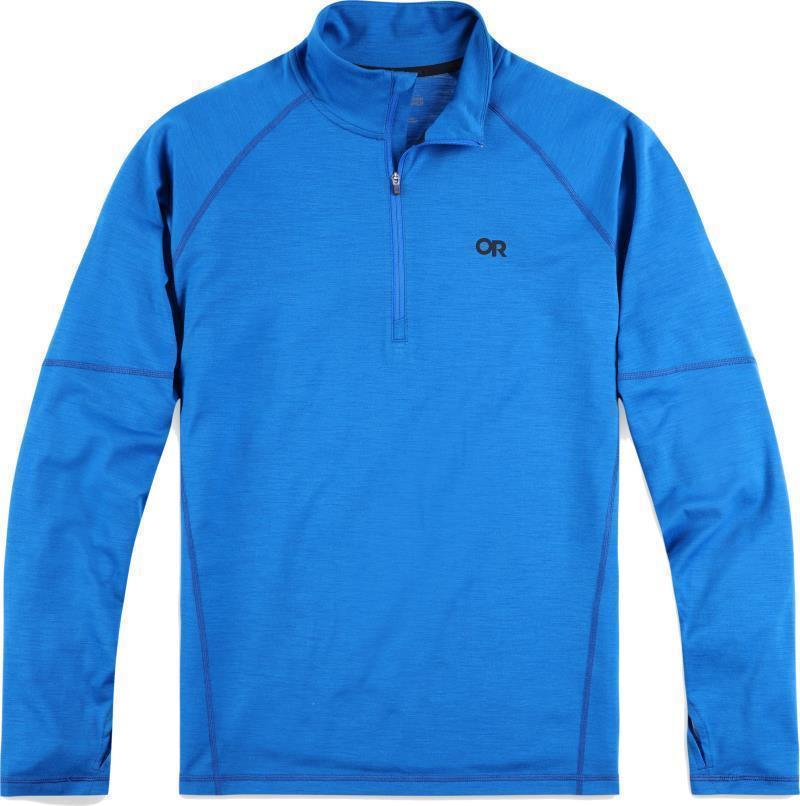 Alpine Onset Merino 150 Quarter Zip - Mens - Classic Blue 1