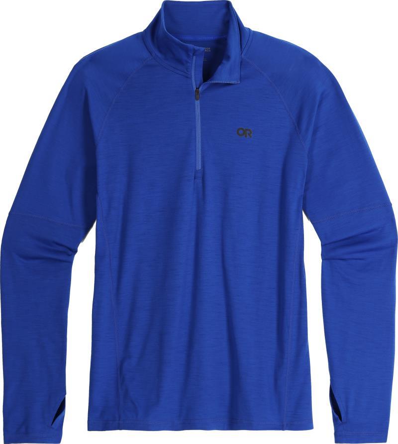 Alpine Onset Merino 150 Quarter Zip - Mens - Topaz 1