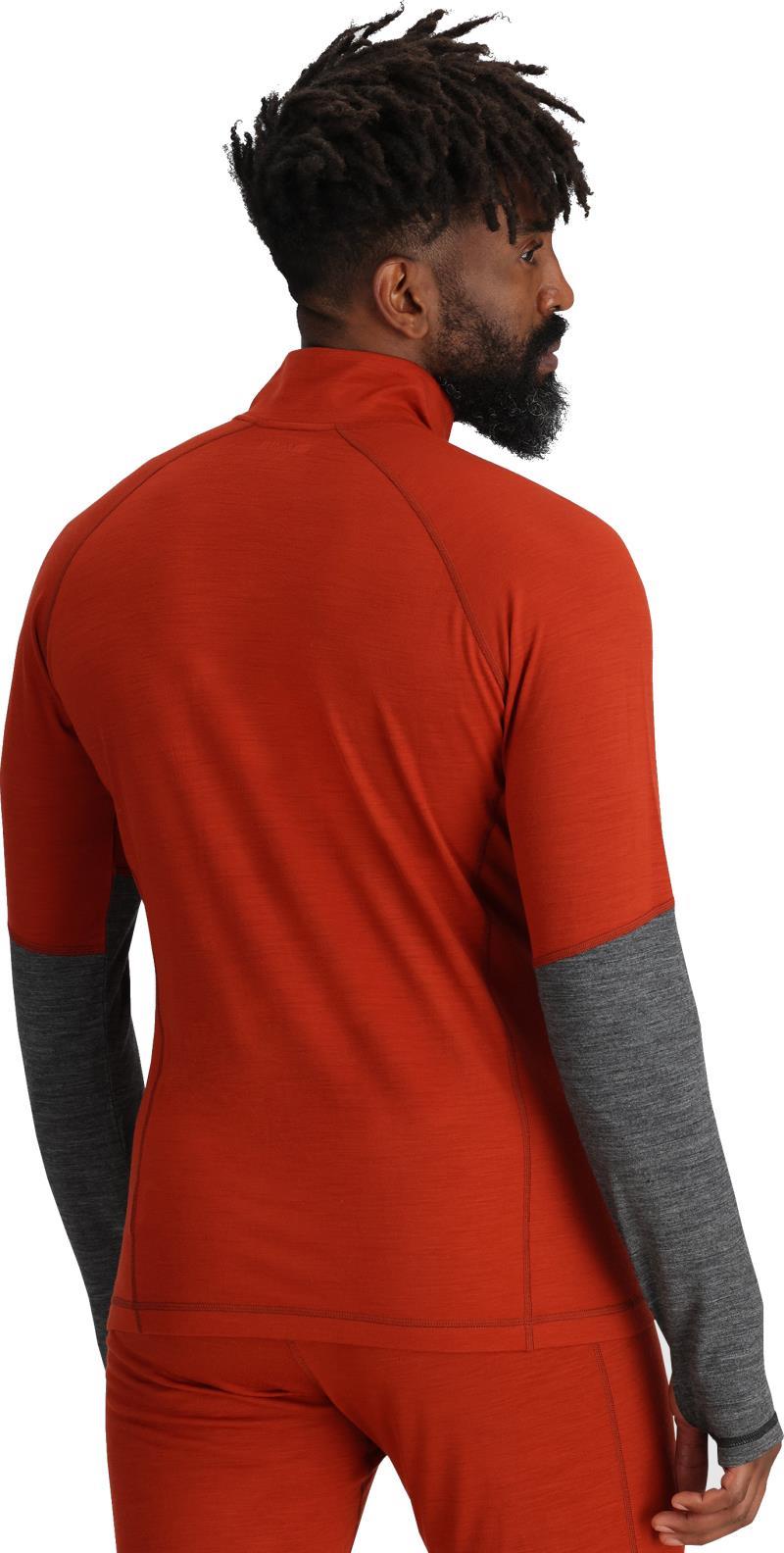 Alpine Onset Merino 150 Quarter Zip - Mens - jupiter 1
