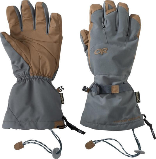 Alti Gloves - Charcoal / Natural 1