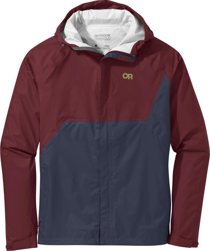 Apollo Rain Jacket - Mens - Burgundy / Naval Blue 1