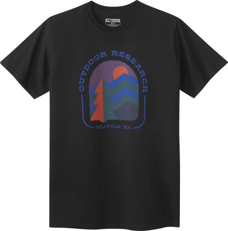 Archway T-Shirt - Mens - black 1