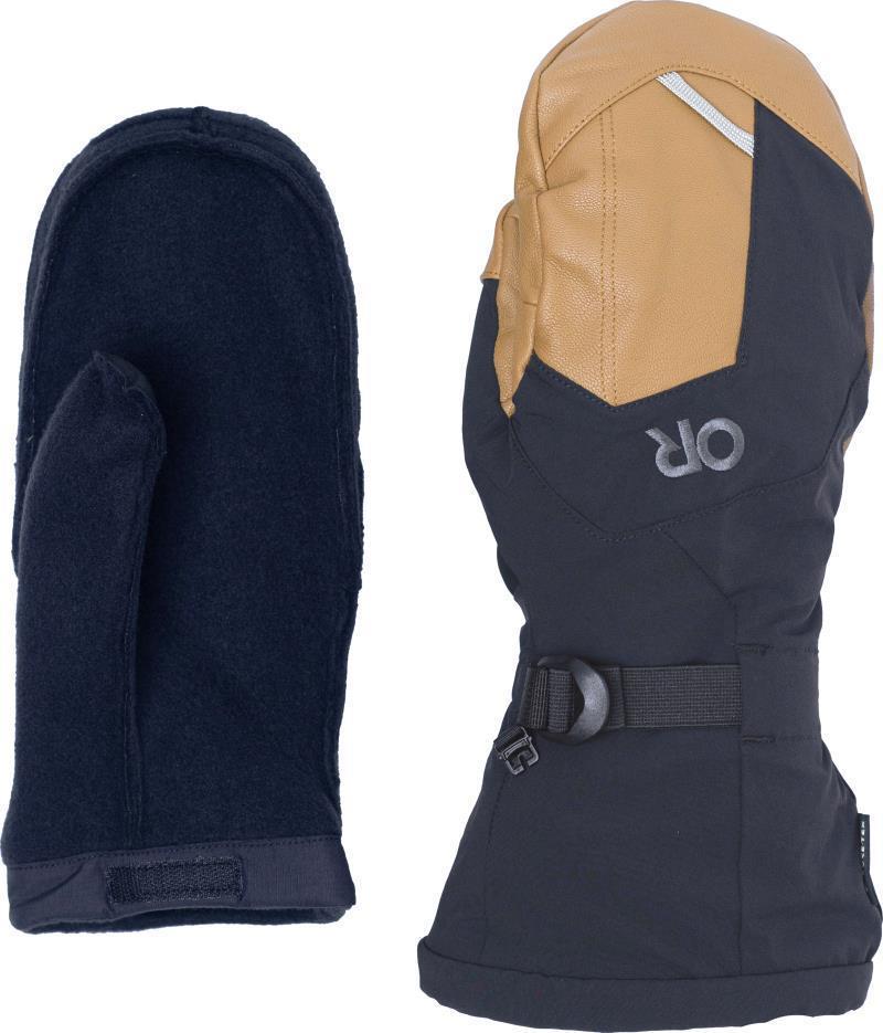 Arete Modular GTX Mitts - Black / Dark Natural 2