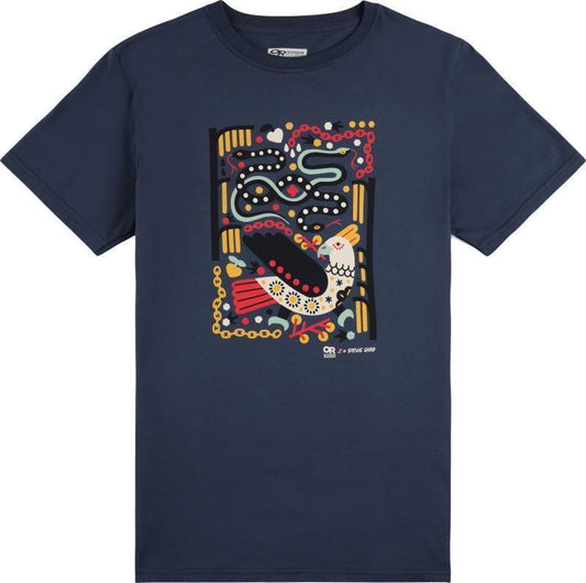 Artist Series Graphic T-Shirt - Unisex - Stevie - Naval Blue 1