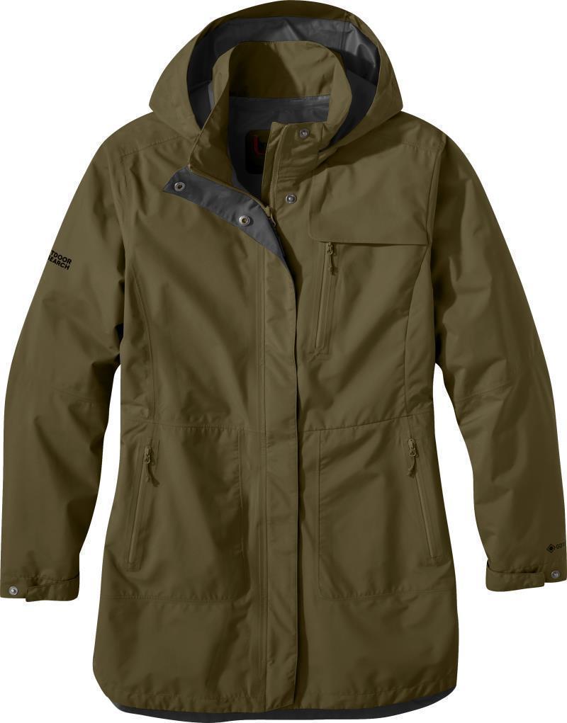Aspire Trench - Womens - loden 1