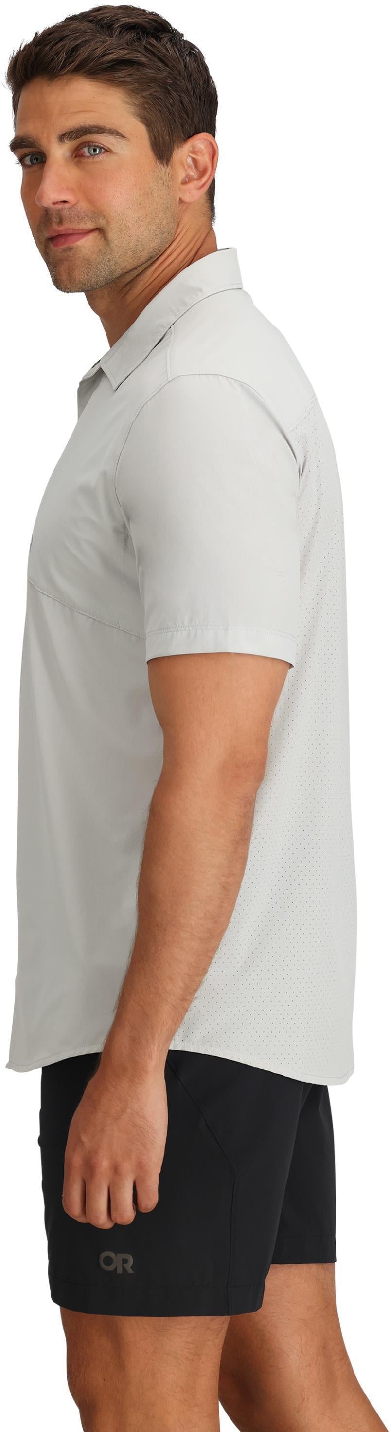 Astroman Air SS Shirt - Mens - Pebble 4