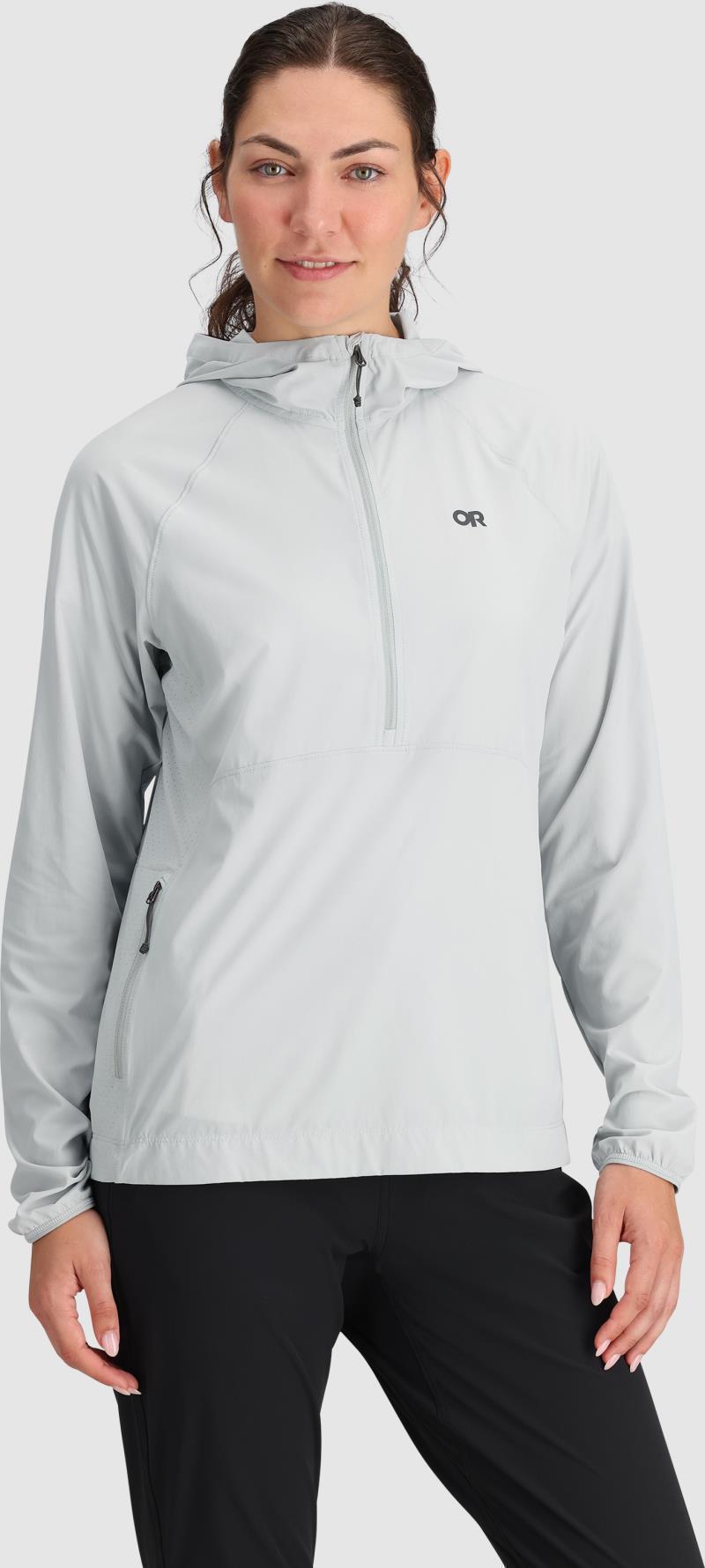 Astroman Air Sun Hoodie - Womens - Pebble 2