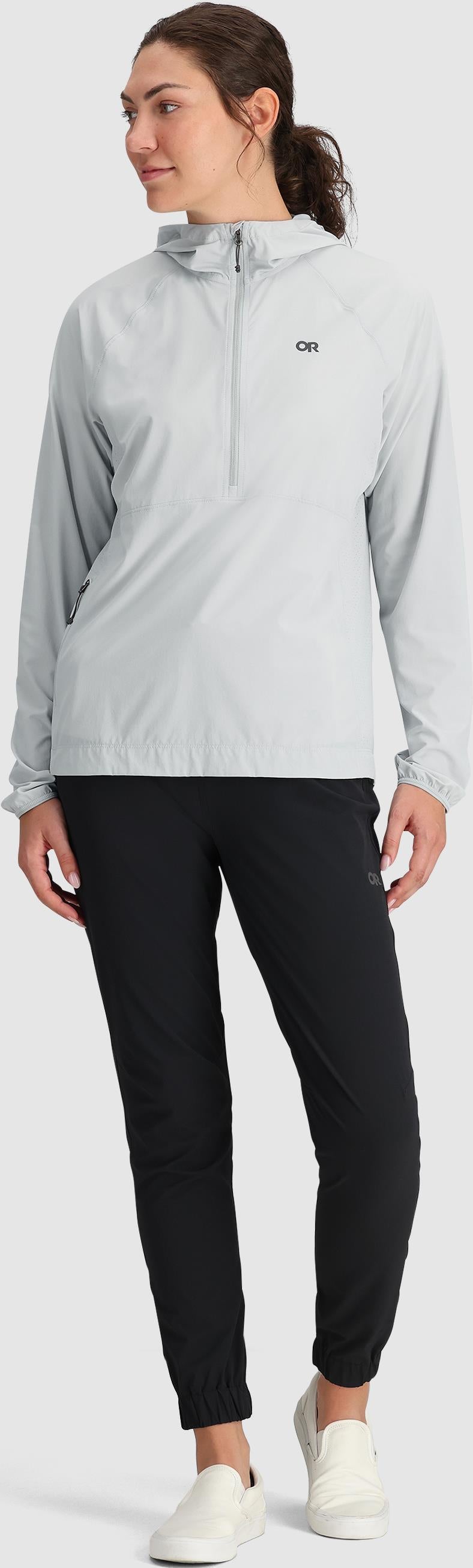 Astroman Air Sun Hoodie - Womens - Pebble 5