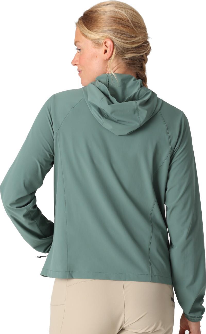 Astroman Full Zip Sun Hoodie - Womens - malachite 1