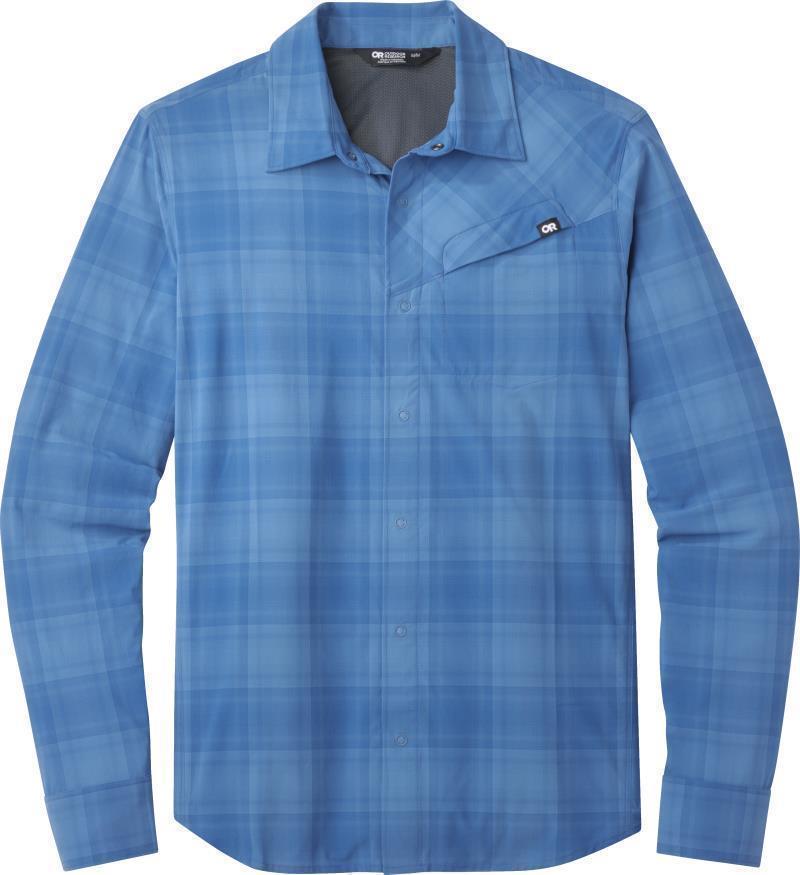 Astroman LS Sun Shirt - Mens - Cascade Plaid 1
