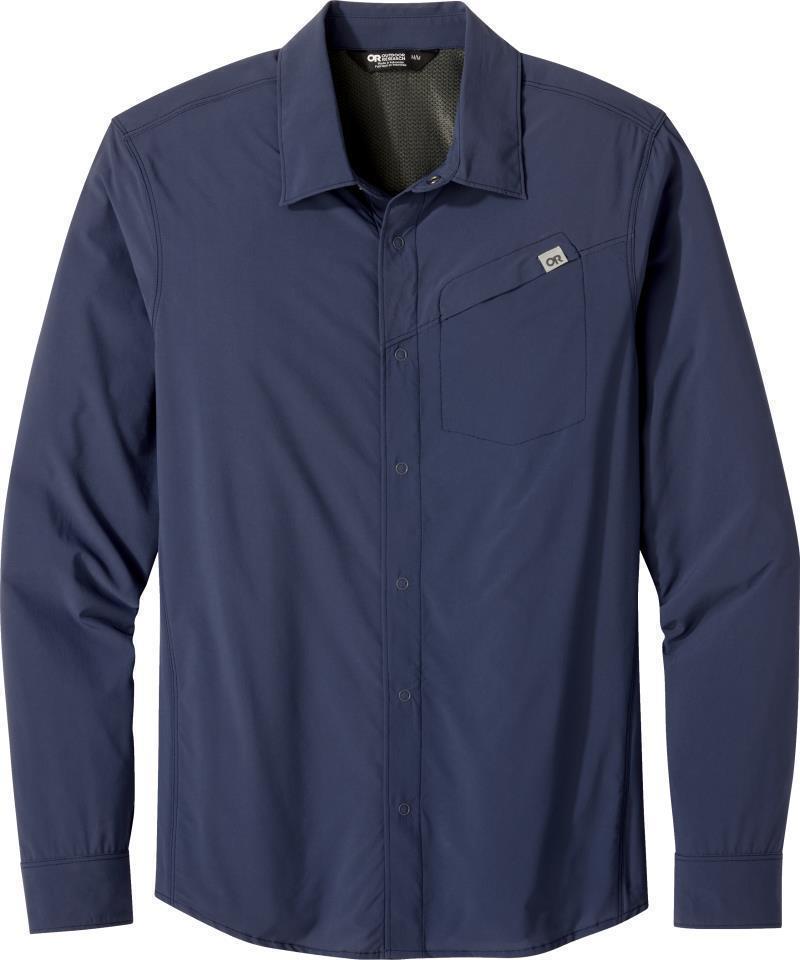 Astroman LS Sun Shirt - Mens - Naval Blue 1