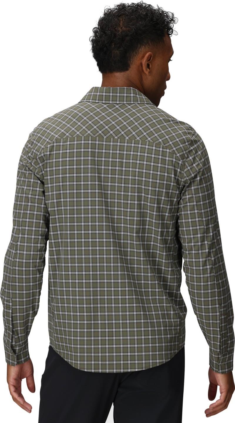 Astroman LS Sun Shirt - Mens - ranger green plaid 1