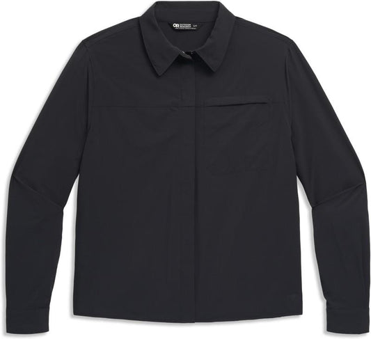 Astroman LS Sun Shirt - Womens - black 1
