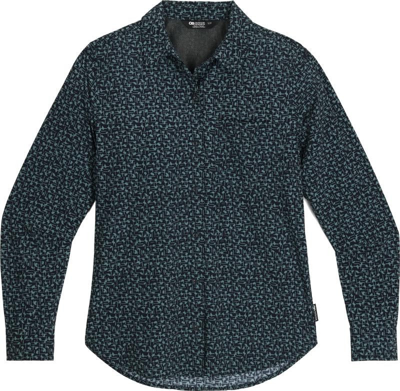 Astroman LS Sun Shirt - Womens - neptune paintswipes 1