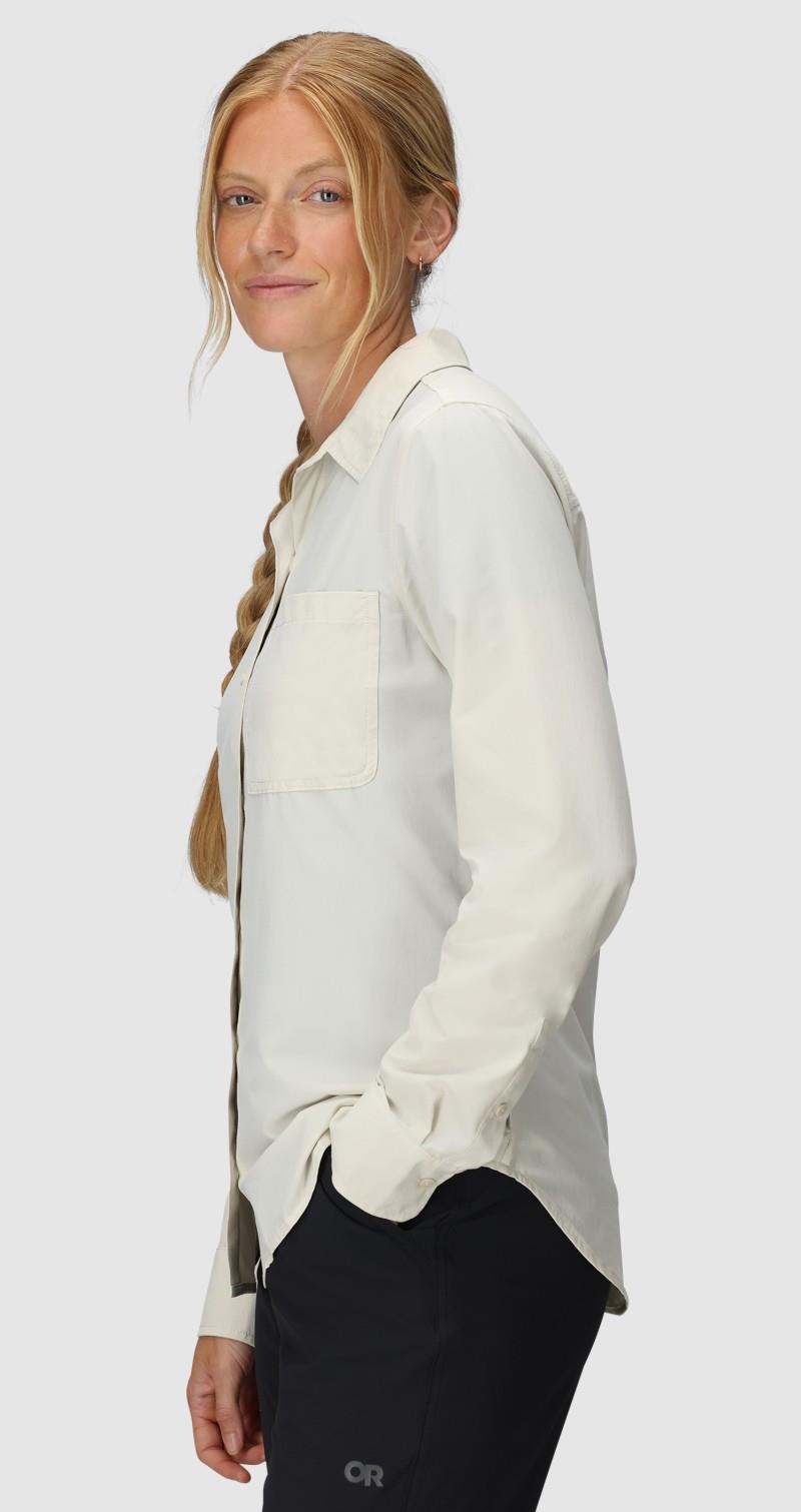 Astroman LS Sun Shirt - Womens - oyster 1
