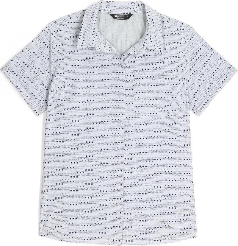 Astroman SS Sun Shirt, Plus - Womens - Titanium Dash Path 1
