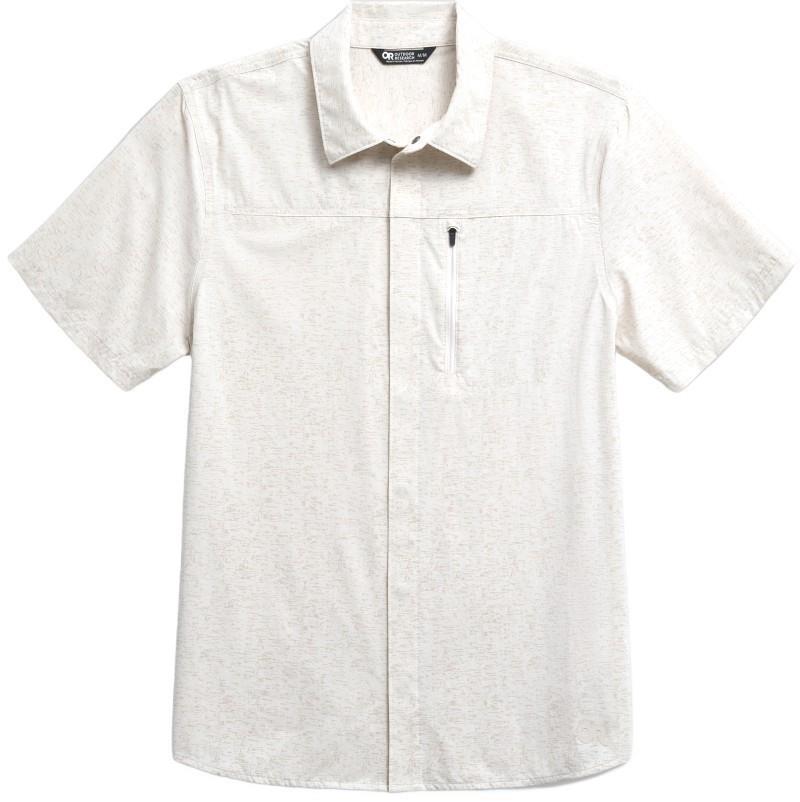 Astroman SS Sun Shirt - Mens - oyster tamarack print 1