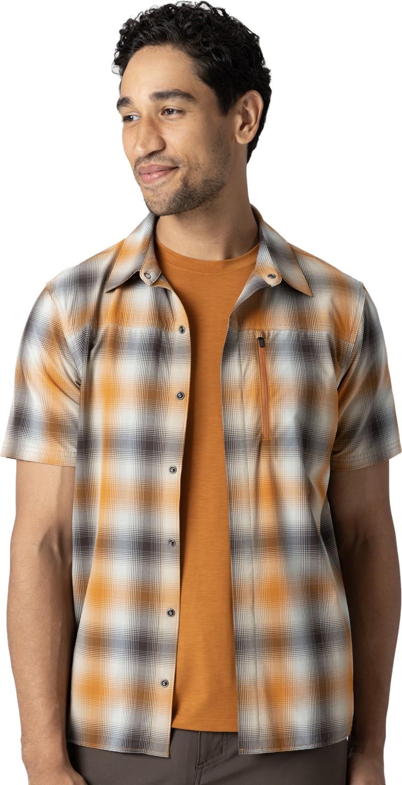 Astroman SS Sun Shirt - Mens - sedona plaid 1