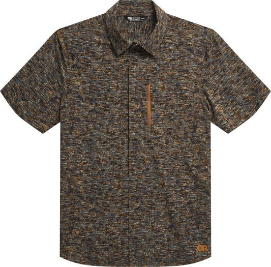 Astroman SS Sun Shirt - Mens - sedona traverse print 1