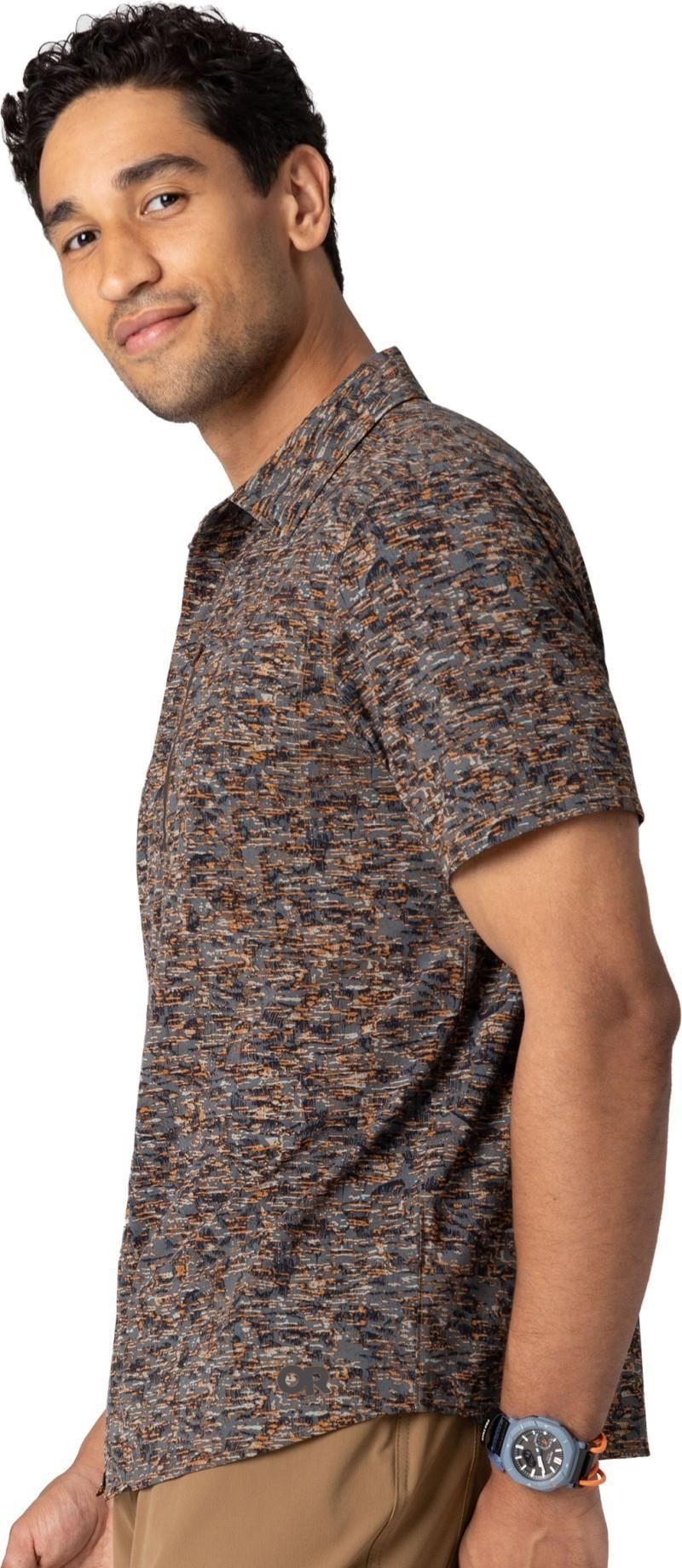 Astroman SS Sun Shirt - Mens - sedona traverse print 1