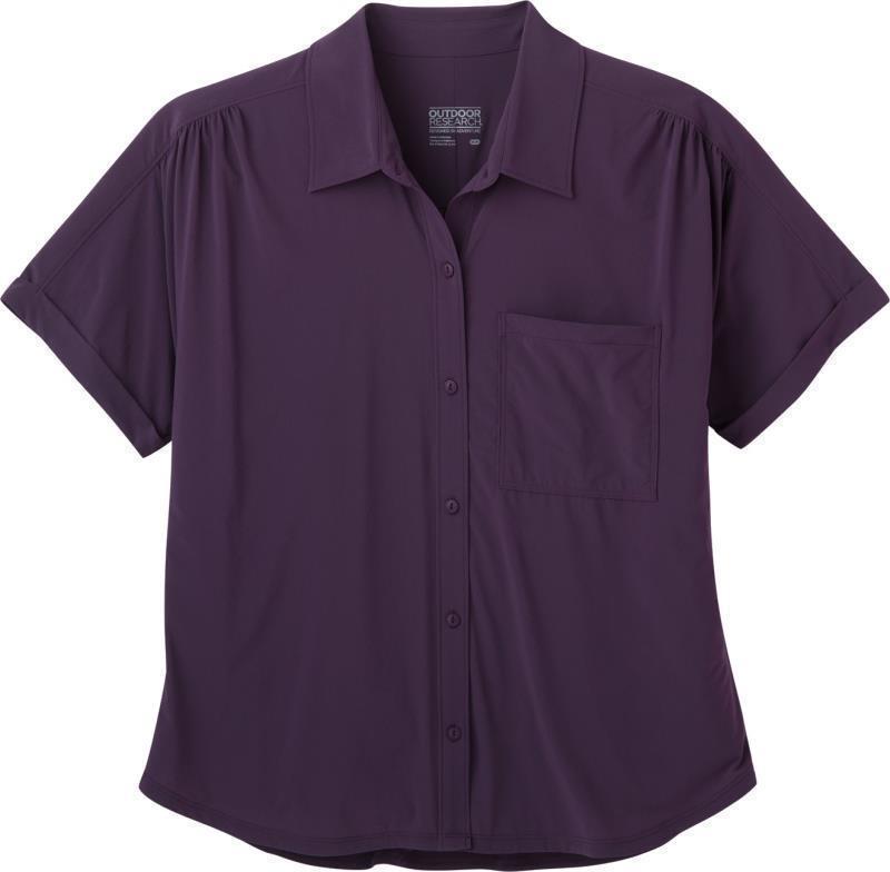 Astroman SS Sun Shirt - Womens - Blackberry 1