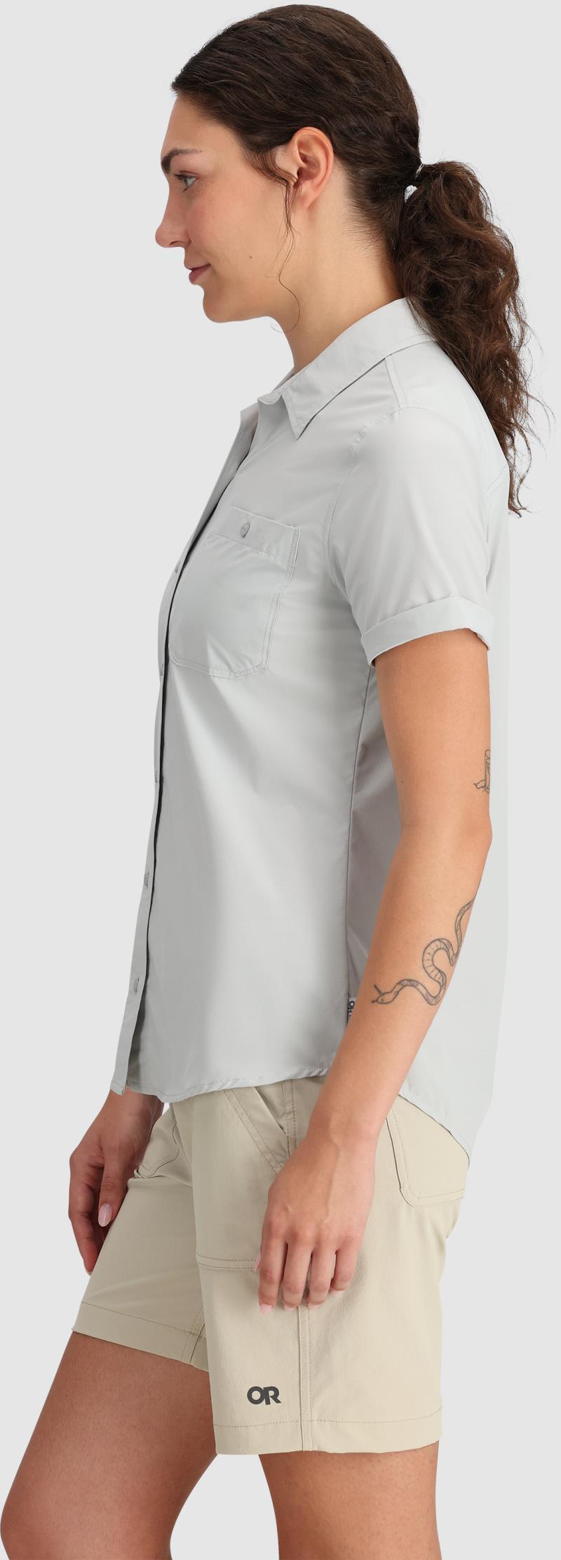 Astroman SS Sun Shirt - Womens - Pebble 4