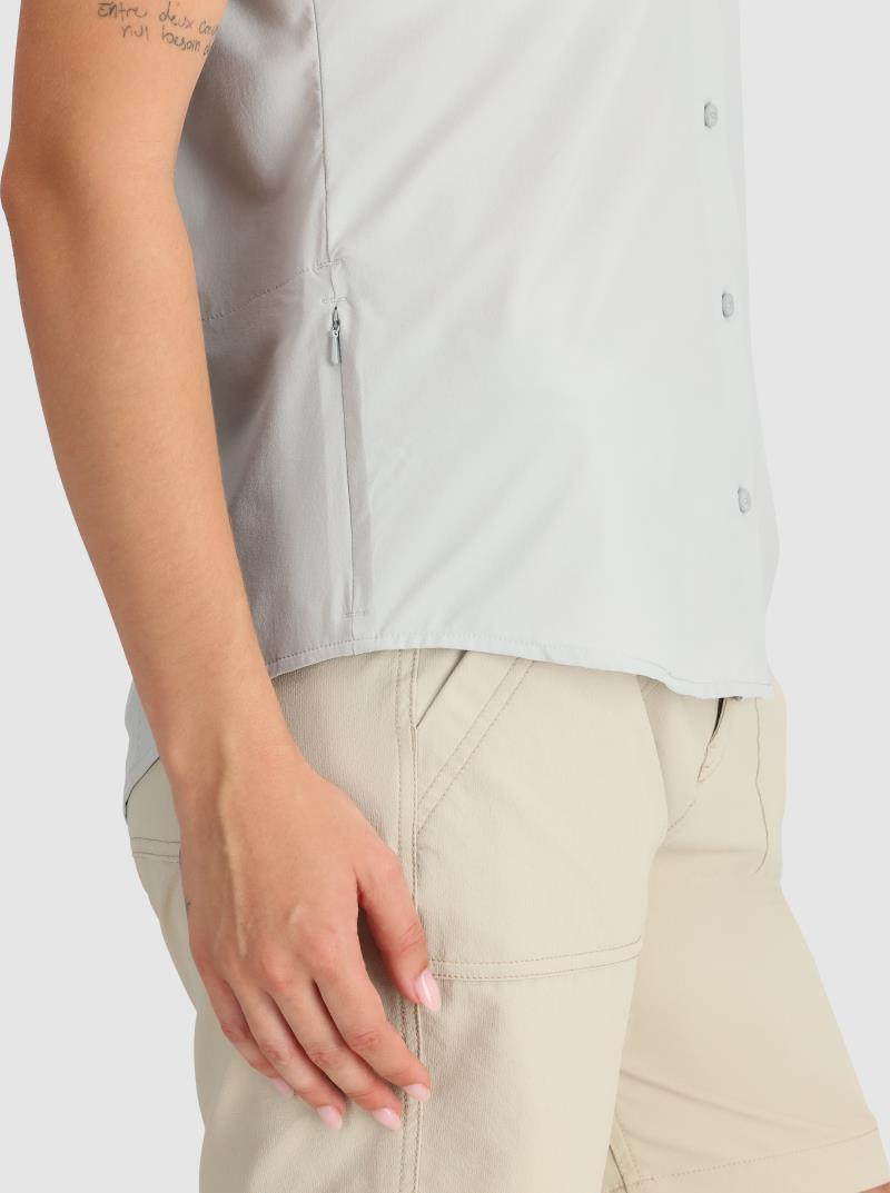 Astroman SS Sun Shirt - Womens - Pebble 6