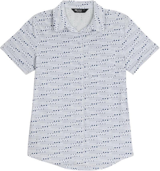 Astroman SS Sun Shirt - Womens - Titanium Dash Path 1