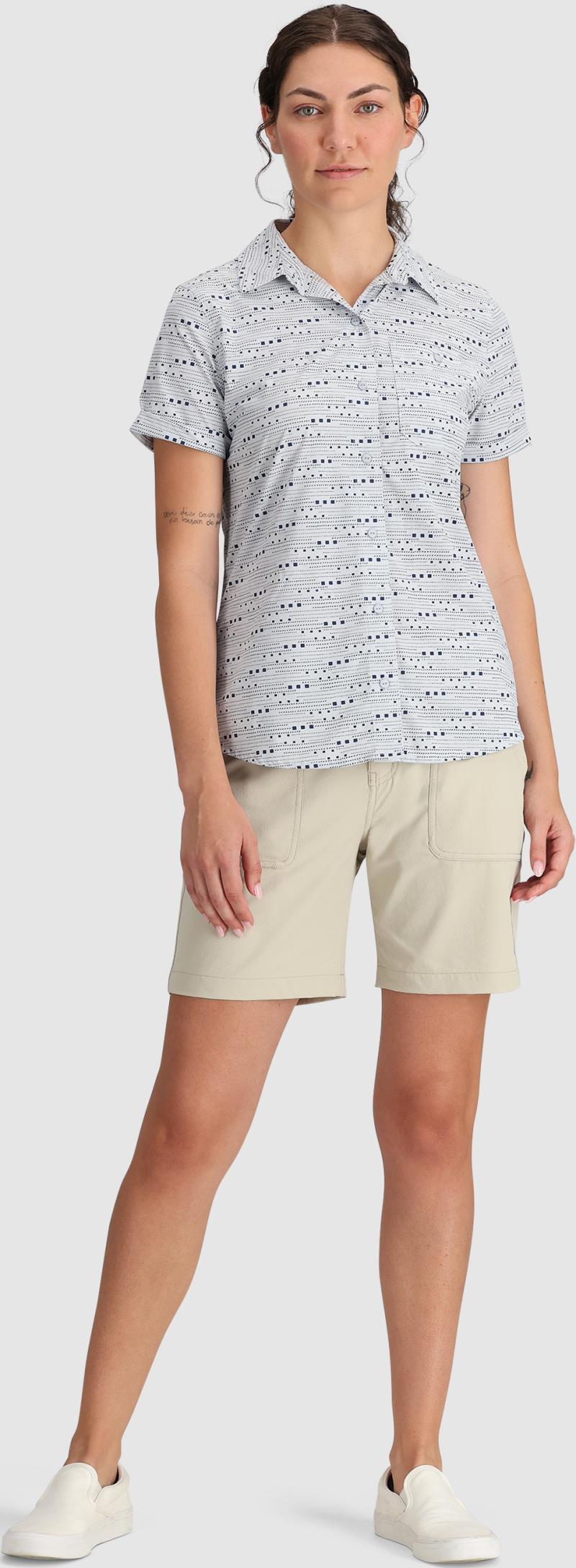 Astroman SS Sun Shirt - Womens - Titanium Dash Path 3