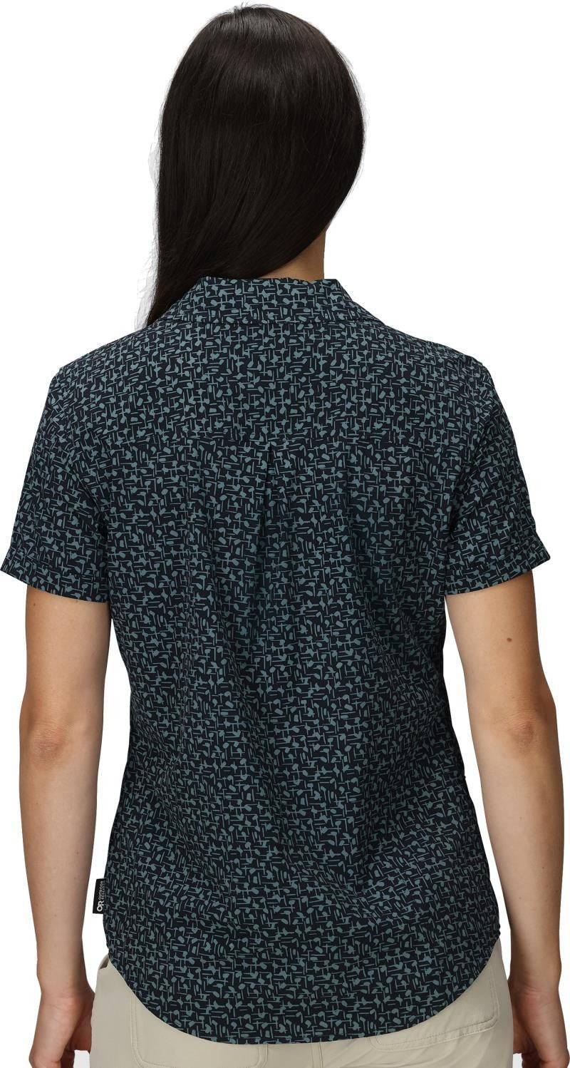 Astroman SS Sun Shirt - Womens - neptune paintswipes 1