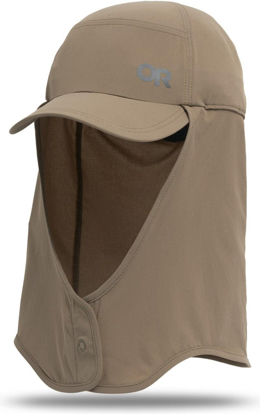 Astroman Sun Cape Cap - gravel 1