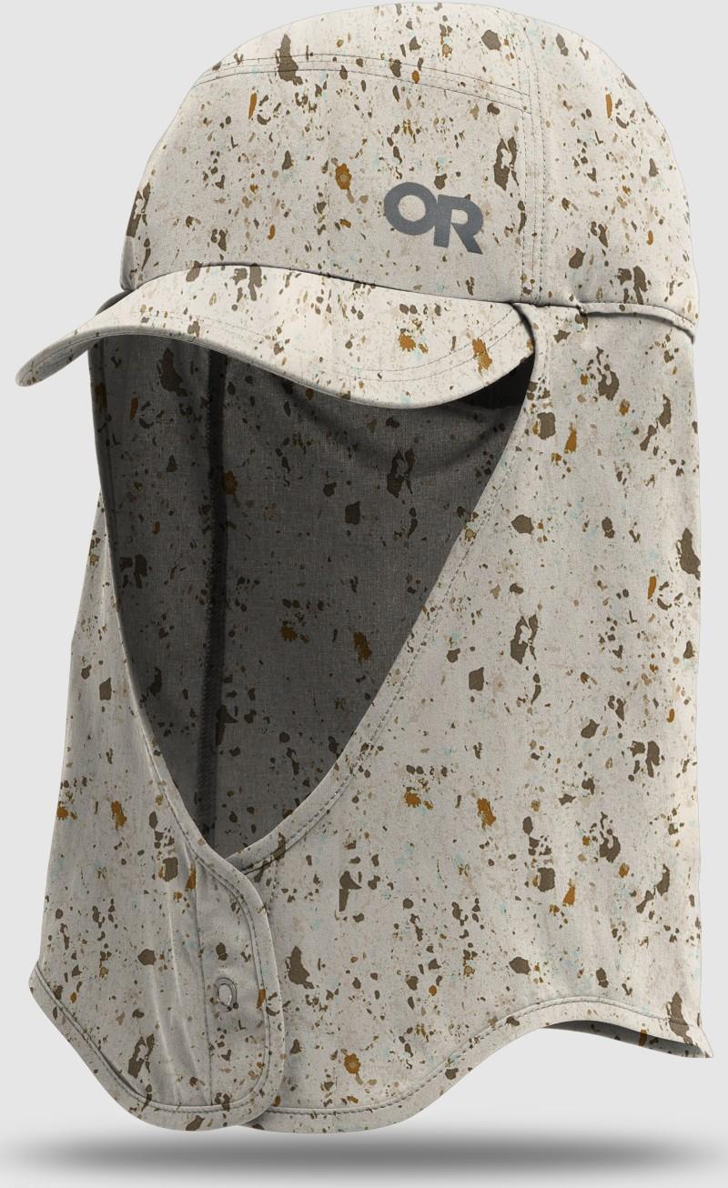 Astroman Sun Cape Cap - gravel creekside print 1
