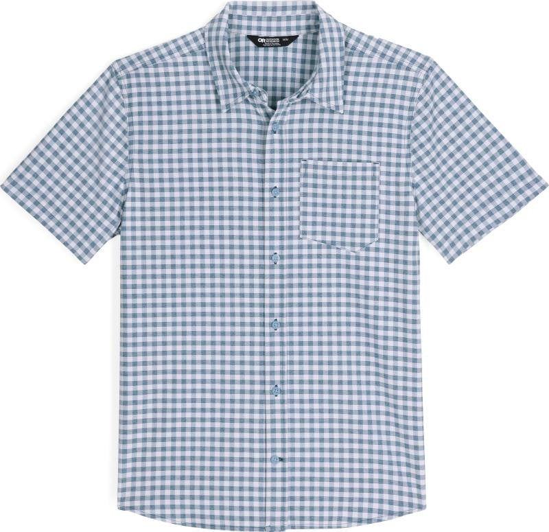 Blackbird SS Shirt - Mens - cenote plaid 1