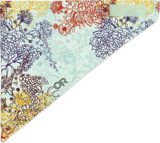 Bluet Bandana - Fresh Mint Floral 1