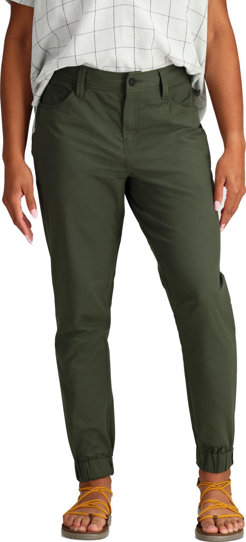 Canvas Joggers - Womens - Verde 2