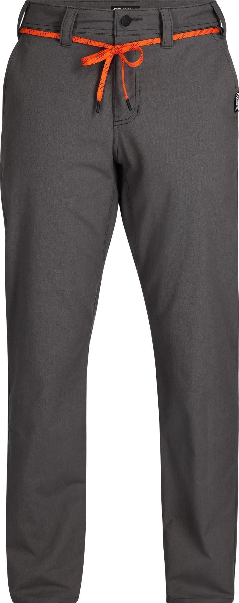 Canvas Pants, Straight Leg, 32" Inseam - Mens - Storm 1